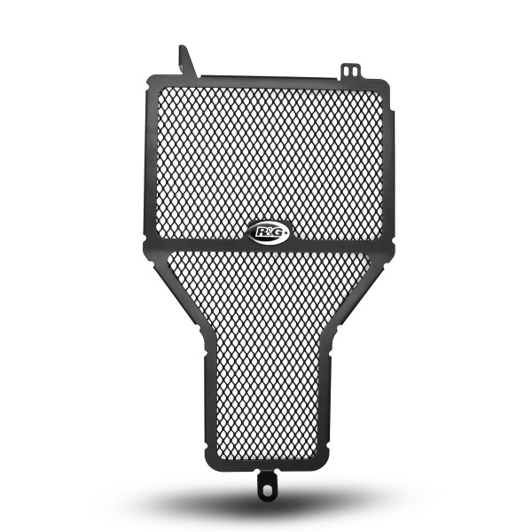 R&G RADIATOR GUARD BLACK, YAMAHA YZF-R125 '14- (ABS)